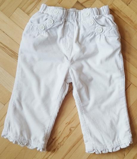 Kordové nohavice, next,80
