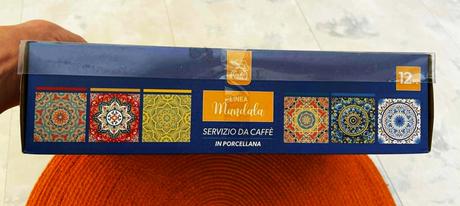 Porcelánová kávová boho súprava mandala, 