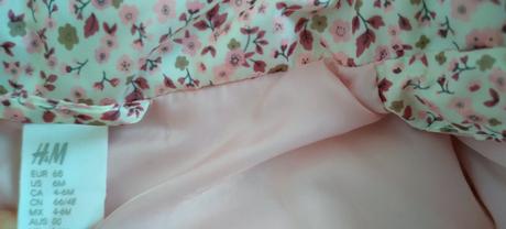 Zimná bundička, h&m,68