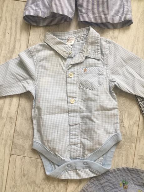 Letný balíček šiat pre chlapčeka 68, 68–80