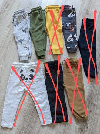 Chlapčenské tepláky, 92