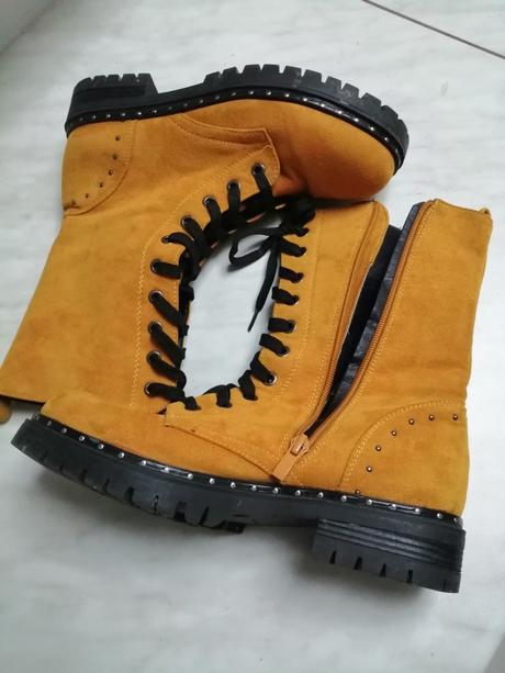 Topanky damske horcicove, prechodne vel. 37, 37