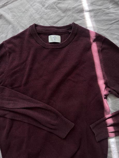 Bordovy svetrik, c&a,m