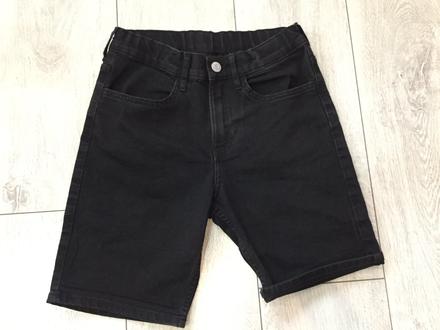 Chlapčenske riflove kratasy 10-11 rokov, h&m,146
