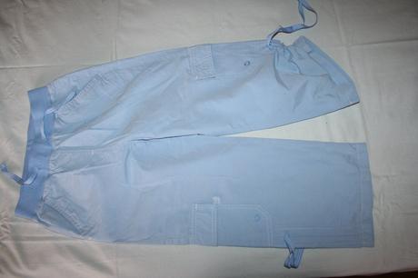 Dievčenské bledomodré trištvrťáky young dimension, 140