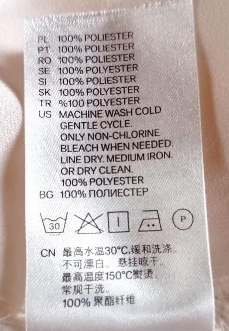 Ľahká blúzka, h&m,34