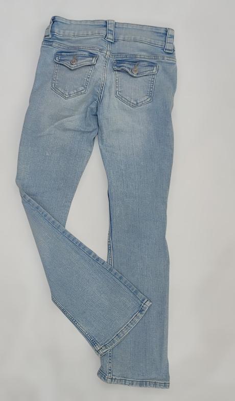 Zvonové džínsy, h&m,152