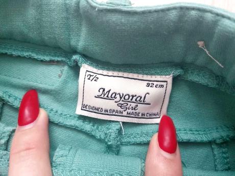 Dievčenské nohavice mayoral č.92, mayoral,92