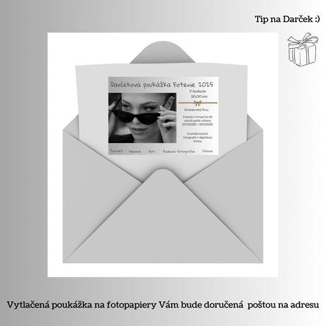 Darčeková poukážka / fotenie, 