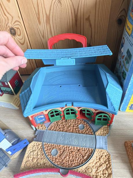 Sada železnica koľajnice vláčik tomáš, thomas,