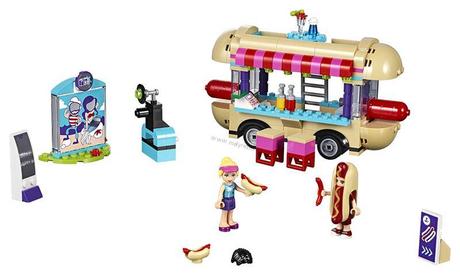 Lego amusement park hot dog van, 