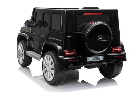 Elektrické autíčko mercedes g500 12v, čierne, 2,4,