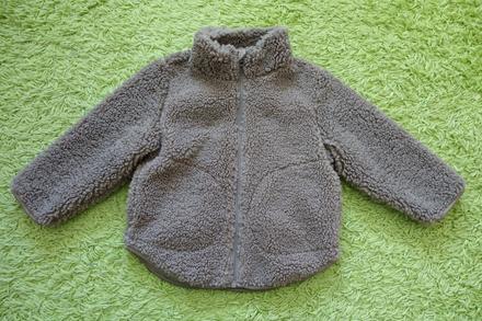 Bunda plyšová, h&m,98