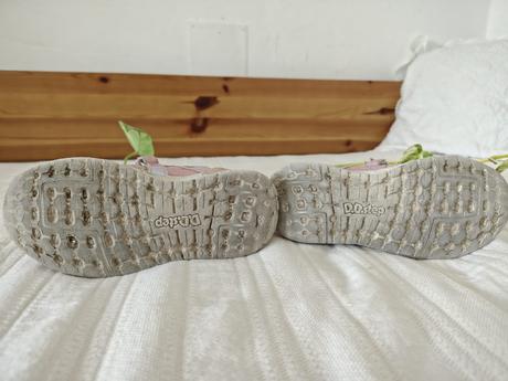 Ružové tenisky/ bledoruzové tenisky suchý zips, d.d.step,29