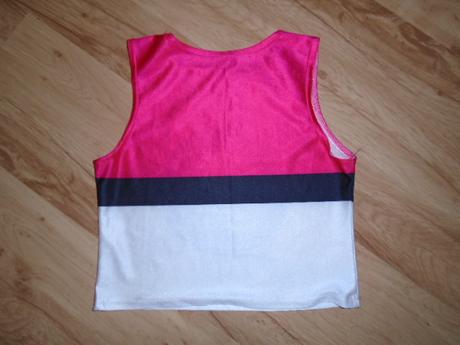 Krasny elasticky crop top xs-s, next,xs