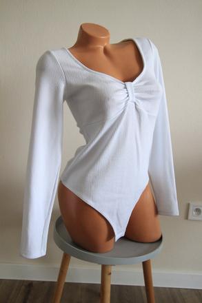 Biely body top, h&m, m, h&m,m