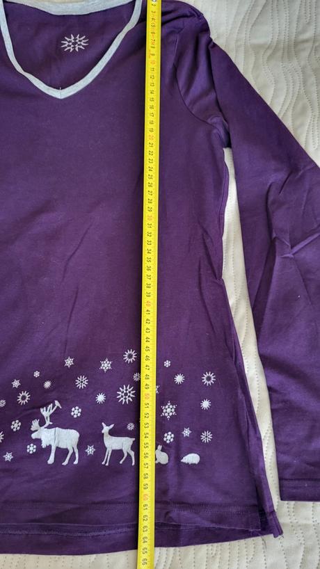 Dámske tričko dlhý rukáv 36/38, tcm,36