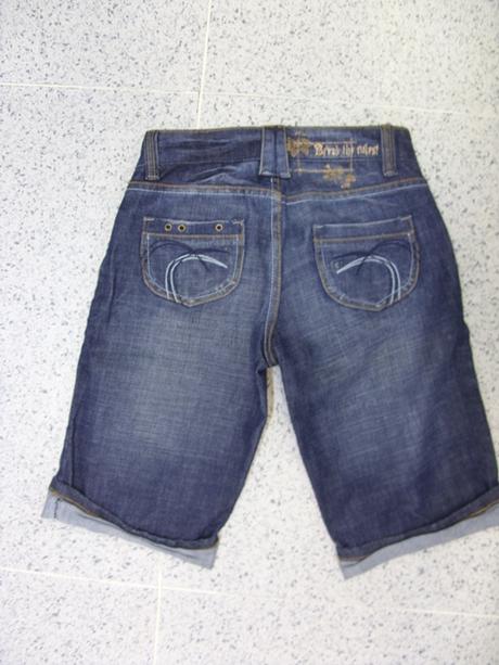 Krátke riflíky, fishbone,xs