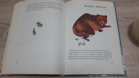 Retro stará kniha rozprávky uja rémusa, 