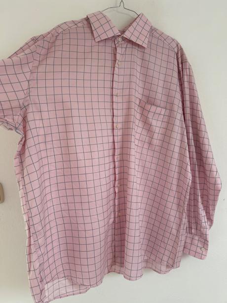 Košeľa pánska so satenom, xl