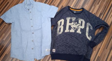 Mikina a košeľa, 140–152