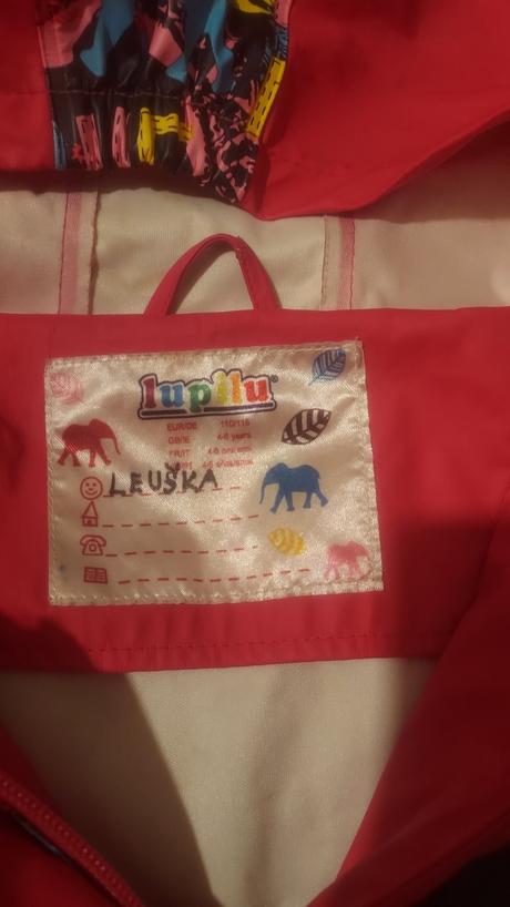Bunda do dažďa, lupilu,110