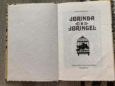 Jorinda a joringel bratia grimmovci, 