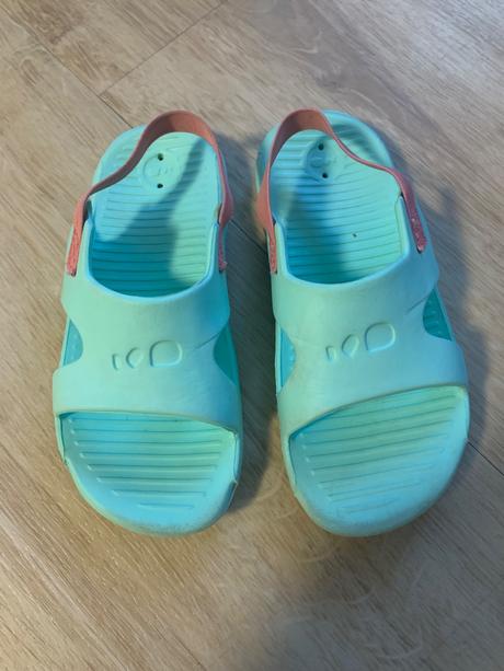 Gumené slapky decatlon 27-28, decathlon,27