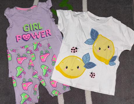 Letný balík oblečenia v.122/128..12ks, 122–134