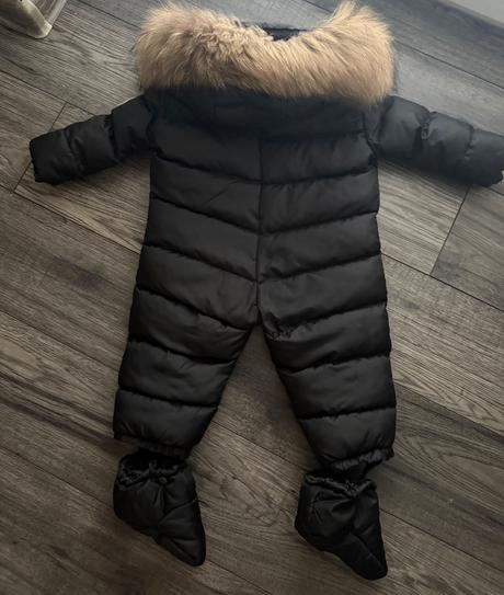 Chlapčenská luxusná zimná kombinéza moncler, 74