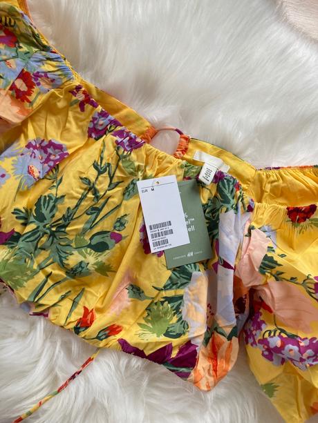 Top s viazaním na chrbáte, h&m,m