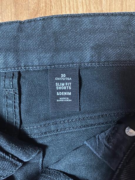 Džínsové šortky -30, h&m,30
