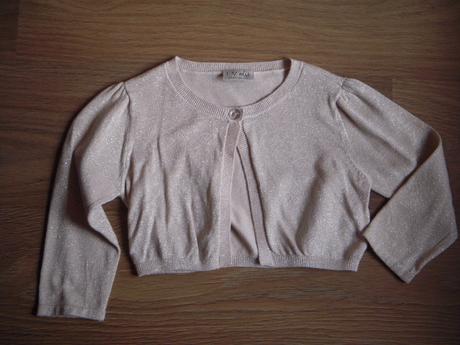 Svetríkové bolerko s lurexovou nitkou, next,128