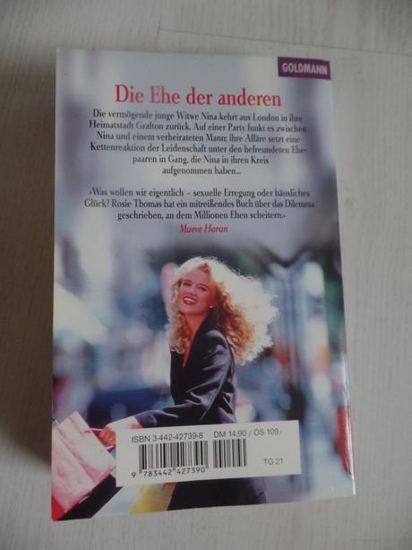 Rosie thomas - die ehe der anderen,kniha v nemčine, 