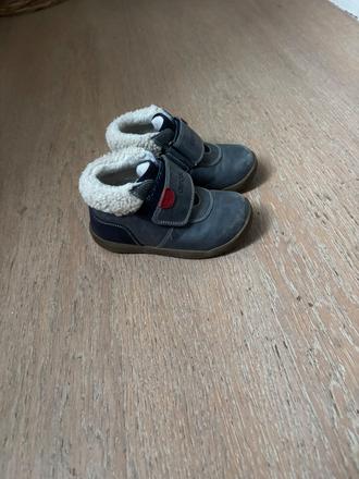 Geox zimne kozene topanky s kozusinou vel 25, geox,25