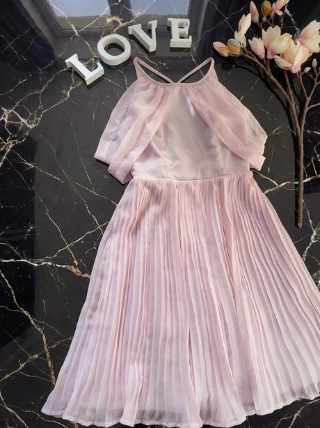 Púdrové šaty asos petite, s