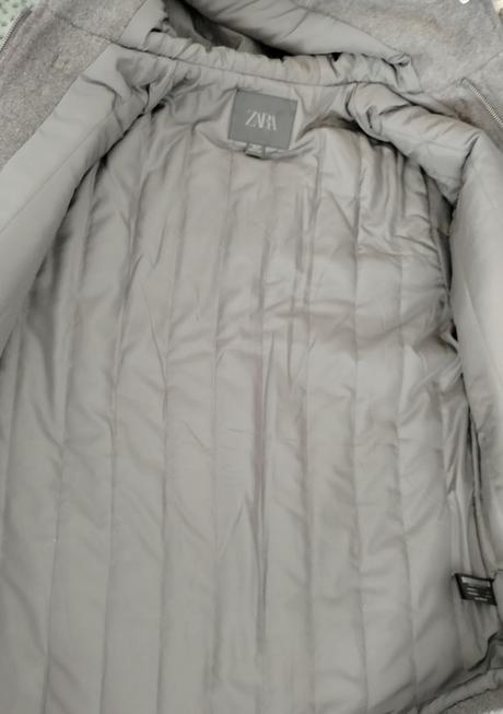 Štýlový chlapčenský kabát s kapucňou zara, zara,152
