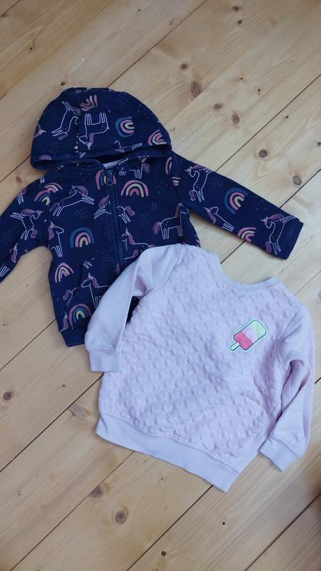 Mikina tmavomodrá s kapucňou, 98