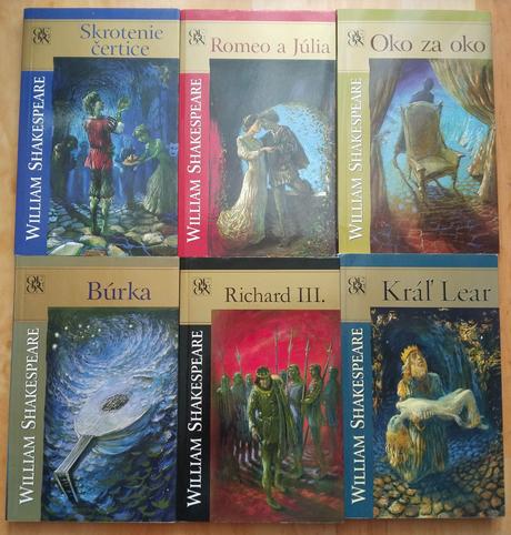 William shakespeare 4 knihy,