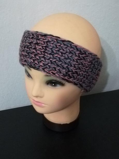 Pletená čelenka 13, l - xxxl