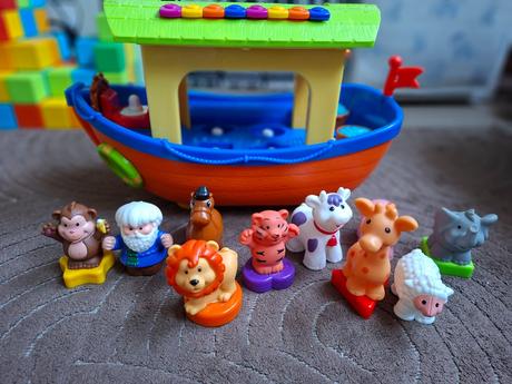 Noemova archa loď kiddieland 33 cm, 