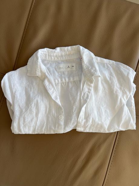 Zara ľanová košeľa, zara,104