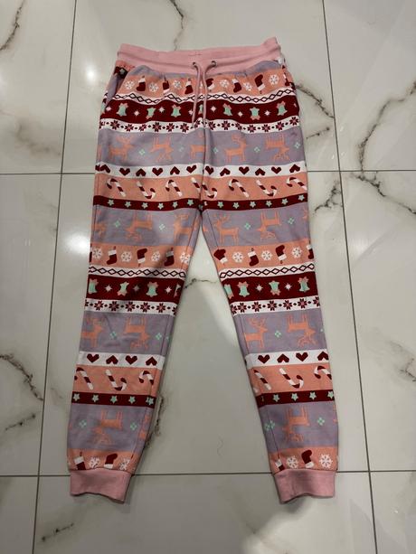 Vianočné teplé tepláky 38/40, esmara,m