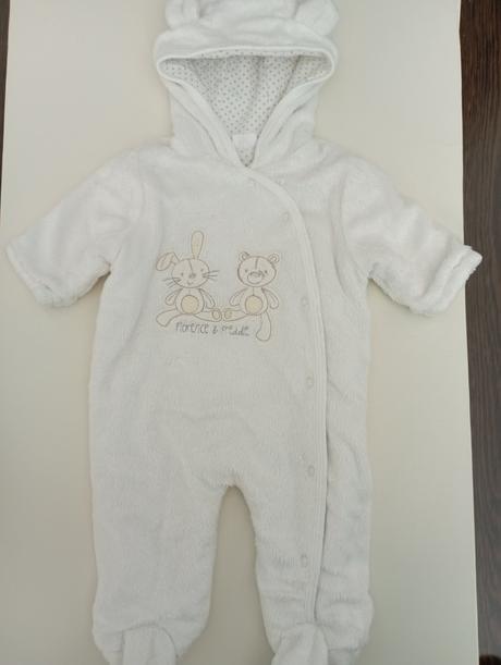 Zimný overal 0-3 mes., f&f,<50