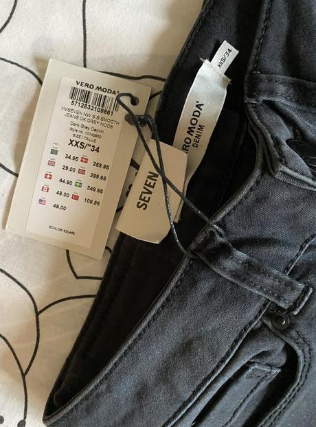 Elastické skinny nohavice vero moda v. xxs - 34, vero moda,34