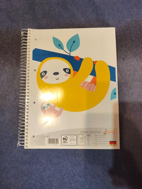 Špirálový blok, zápisník, 