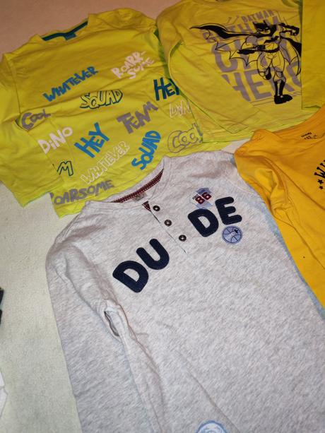 6x tričká 6-7r, 122