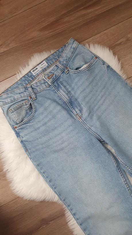 Mom slim jeans bershka, bershka,s
