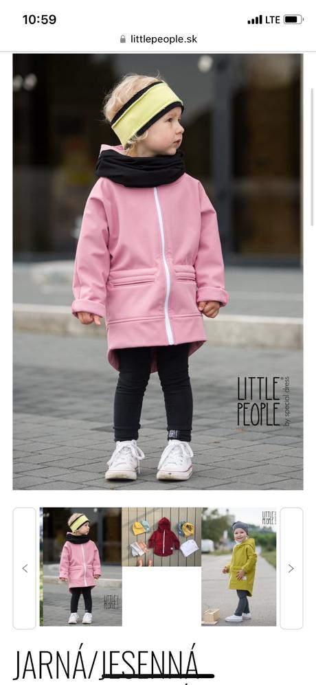 Little people softshellová bunda 98/104/110, little people,104