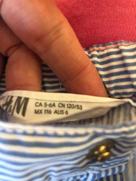 H&m kraťasy, h&m,116